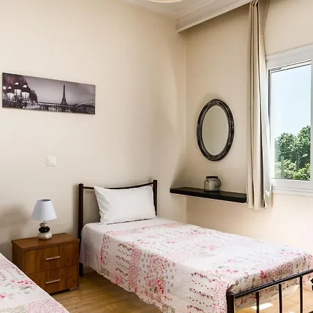 דירה Anastasia With Private Pool & Outdoor Tub Ágios Ioánnis